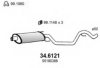 OPEL 5852320 Middle Silencer